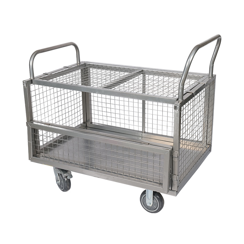 BT-Double Door Fence Stall Car na may takip
