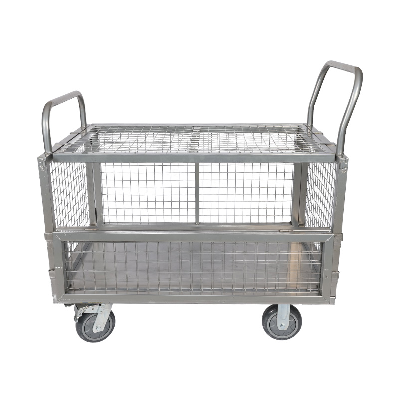 BT-Double Door Fence Stall Car na may takip