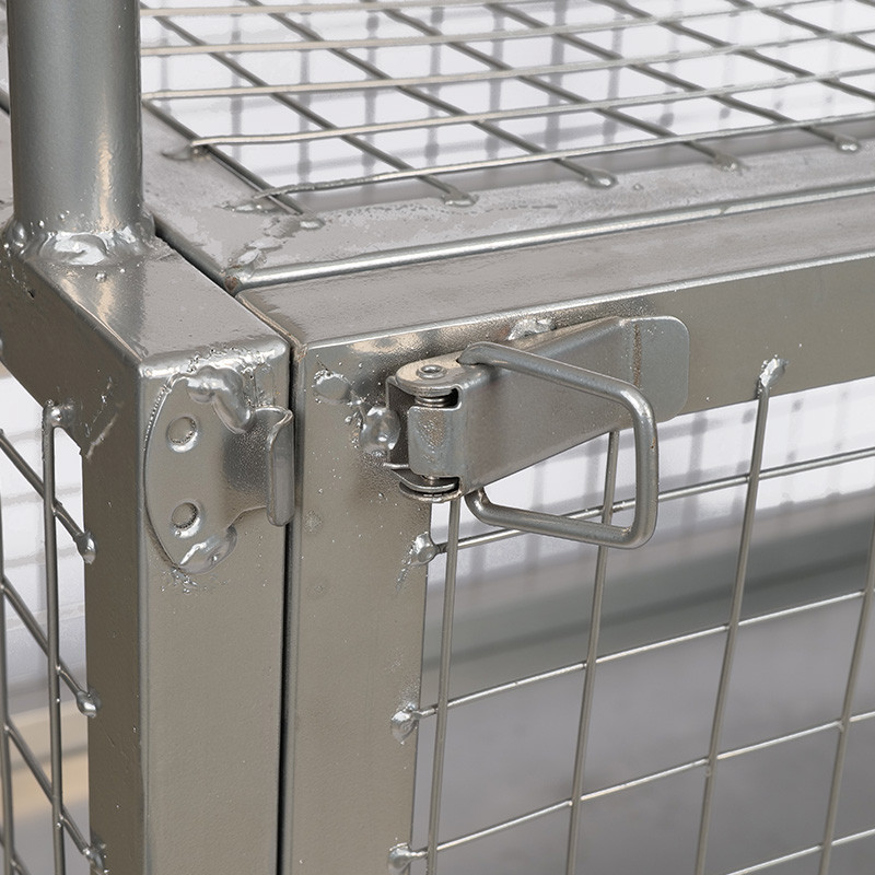 BT-Double Door Fence Stall Car na may takip