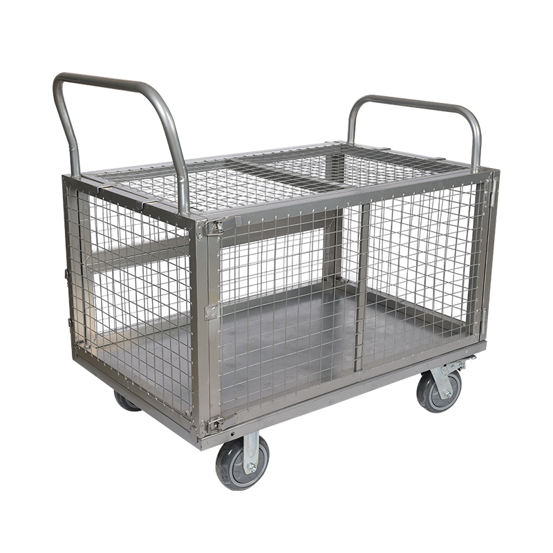 BT-Double Door Fence Stall Car na may takip