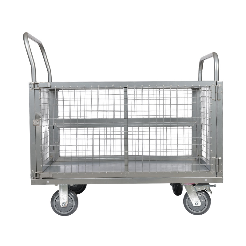 BT-Double Door Fence Stall Car na may takip