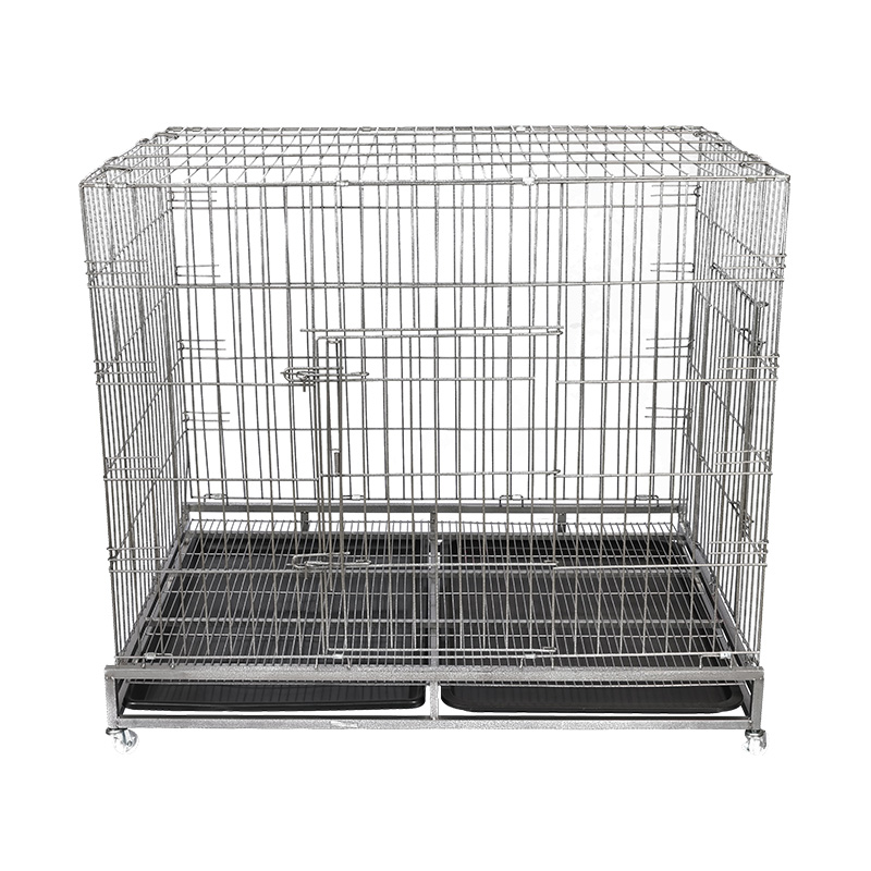 Malaking dog metal wire na natitiklop na hawla ng aso
