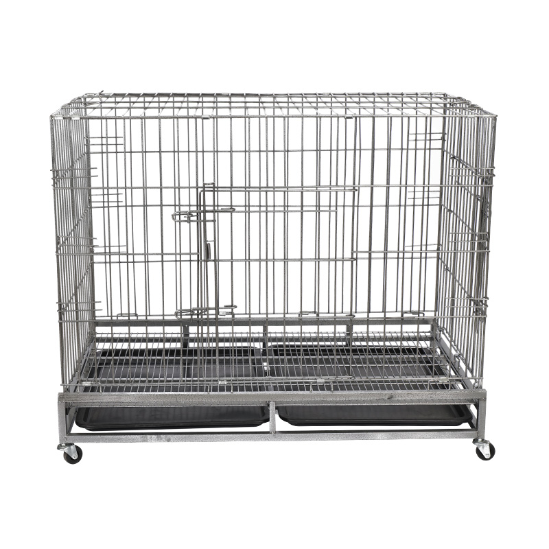 Malaking dog metal wire na natitiklop na hawla ng aso