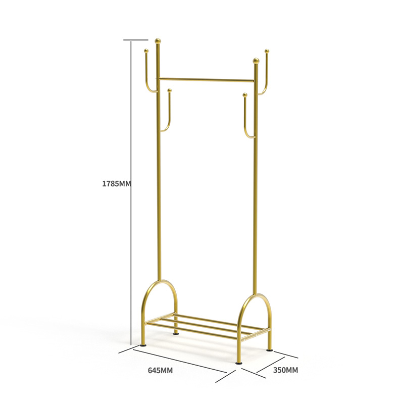 Cactus coat rack floor-standing coat rack internet celebrity style rack