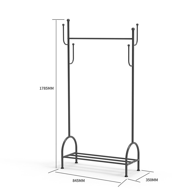 Cactus coat rack floor-standing coat rack internet celebrity style rack