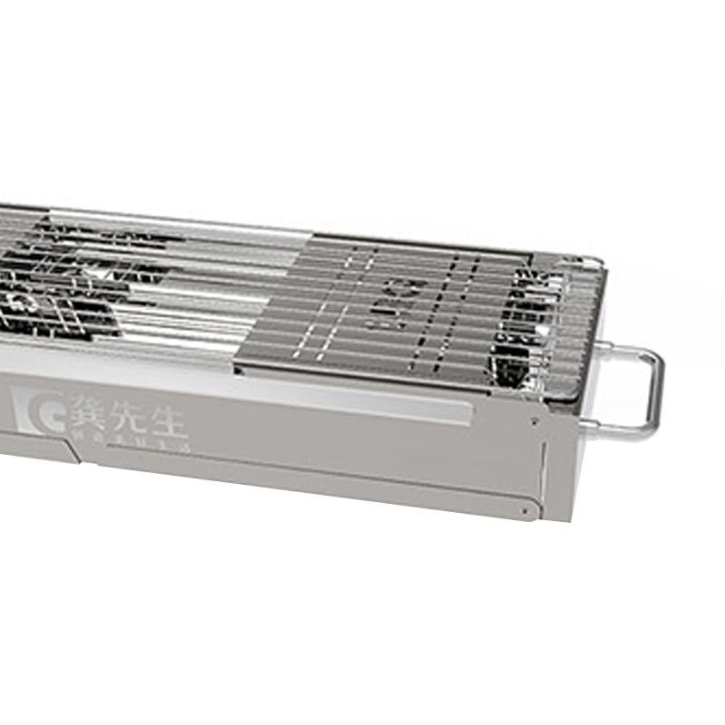 Panlabas na piknik Malaking 304 hindi kinakalawang na asero barbecue grill