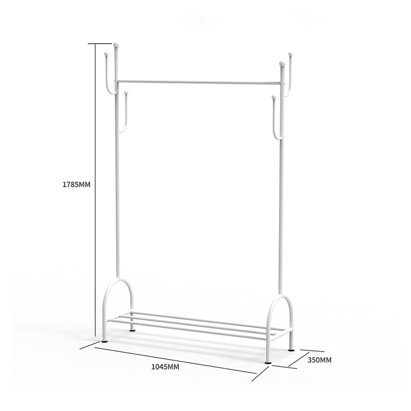 Cactus coat rack floor-standing coat rack internet celebrity style rack