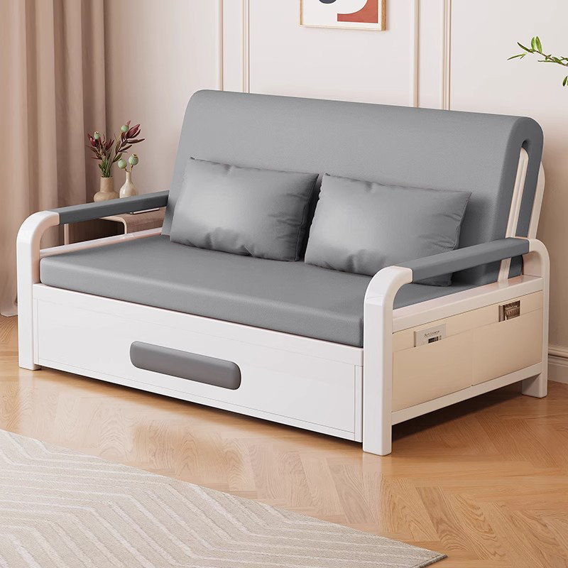 Dobleng kulay na natitiklop na multi-purpose sofa bed