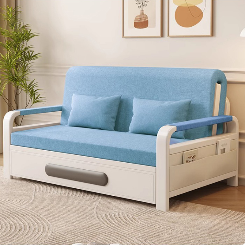 Dobleng kulay na natitiklop na multi-purpose sofa bed