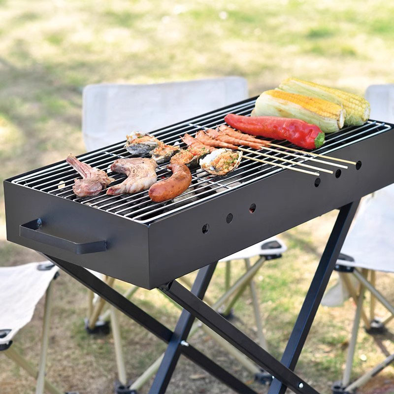 Sakop na X-shaped grill