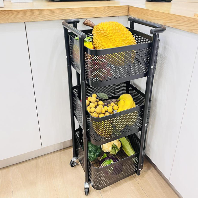Shelf floor multi-layer trolley